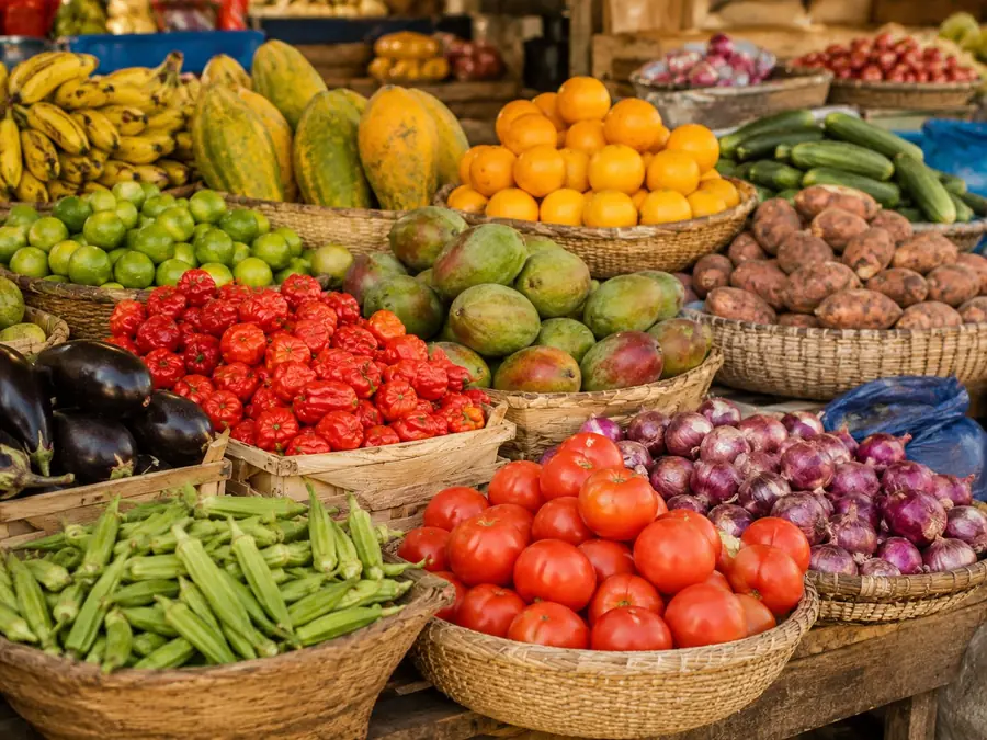 Fruits et légumes frais au Mali