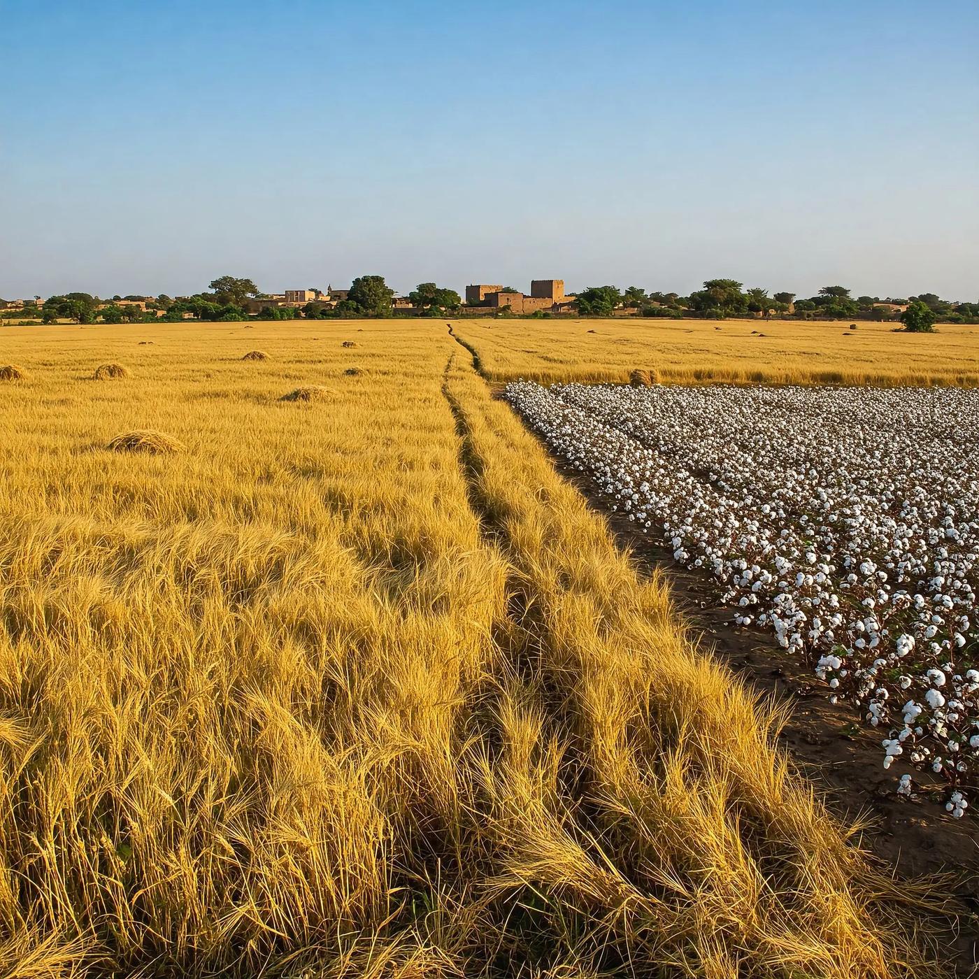 Champ agricole au Mali — Terre Mali